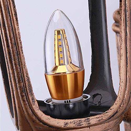 Lampe murale IP65 étanche pour sécuriser les escaliers extérieurs sombres - 5