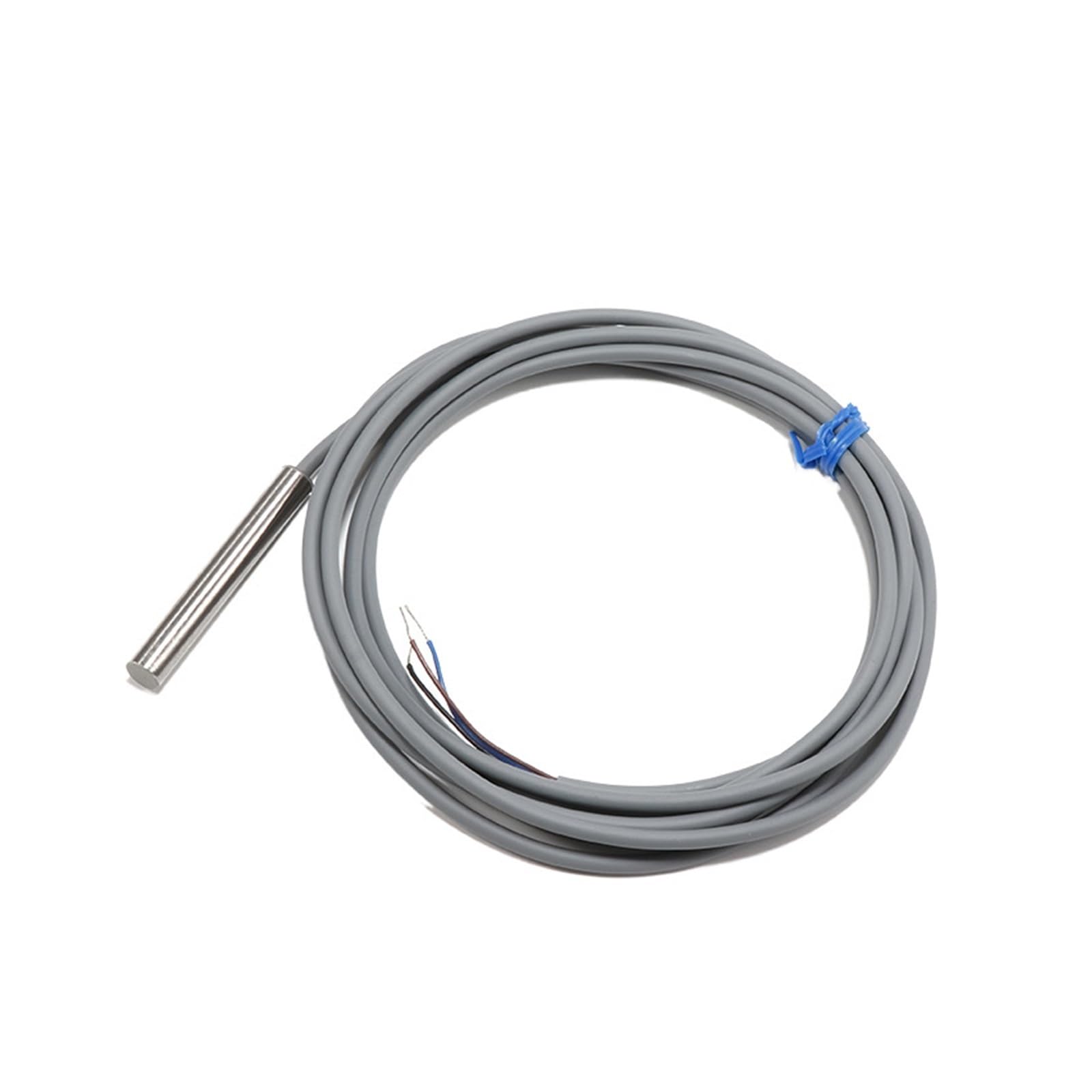 ZBJGBUIA D6.5 Inductive PNP NPN Proximity Sensor Flush and Non-Flush 1mm 2mm Metal Capacitor Switch 1/2mm(D6.5 flush Sn:1mm)