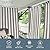 Elrene Home Fashions Highland Stripe Indoor/Outdoor Curtain Panel