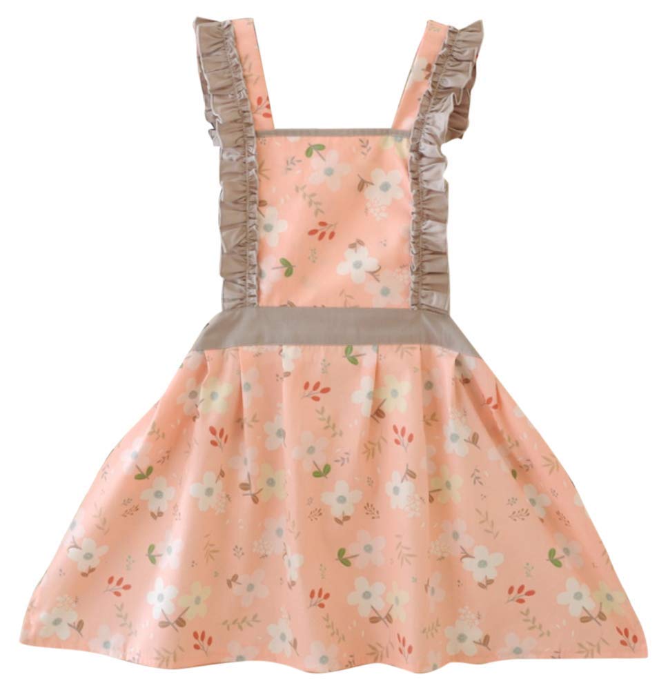 CRB FashionKids Cooking Baking Apron | Toddler, Little Girls, Cute Kitchen Chef Aprons by CRB Fashion