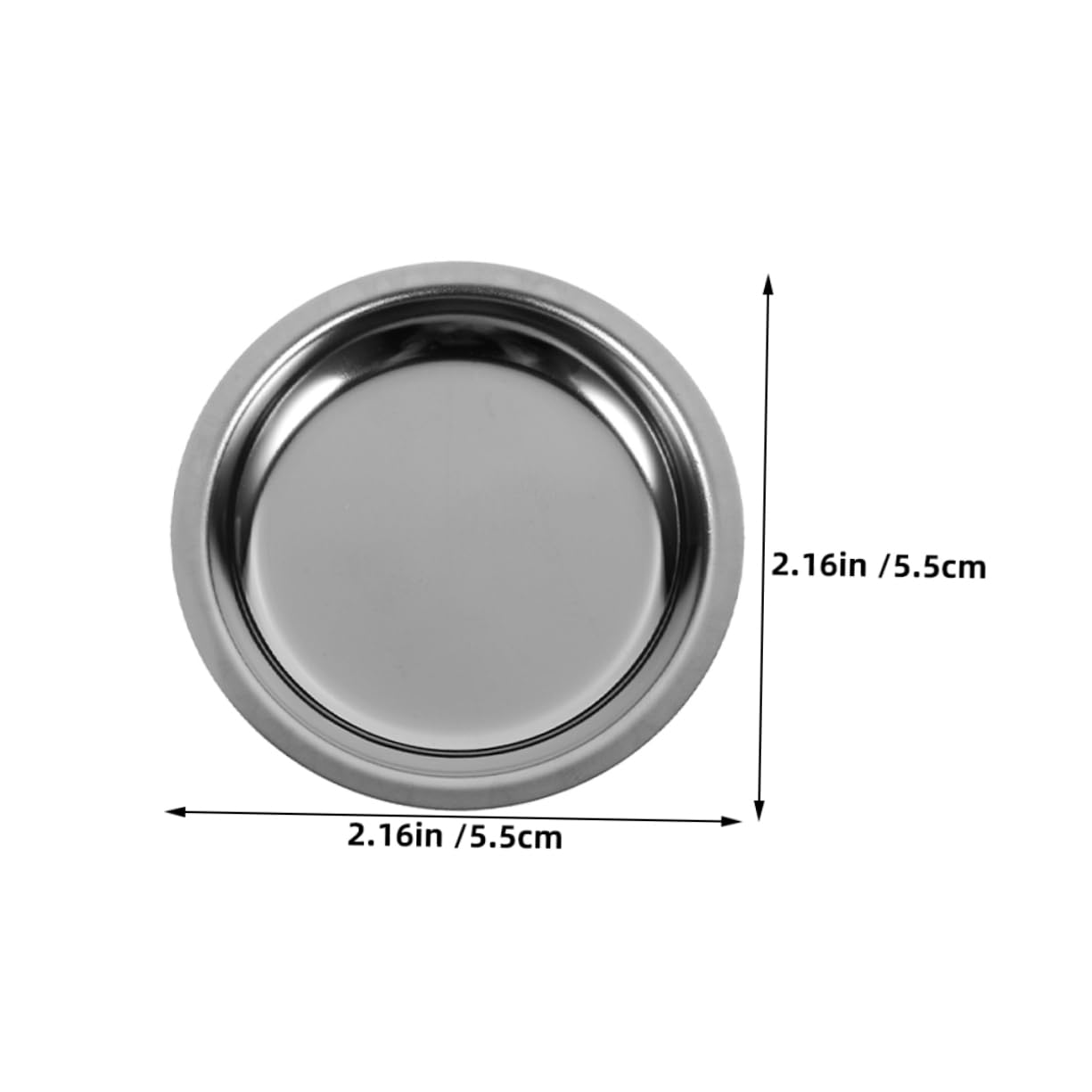 BIUDECO 304 Stainless Steel Tea Bag Dish Teabag Rest Coasters Multi-use Sauce Seasoning Holder