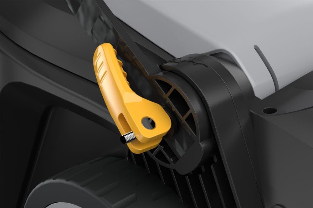 Alpina AL1 38 E elektryczna kosiarka do trawy, szerokość cięcia 38 cm, 1400 W, kosz na trawę 40 l, kolor czarny