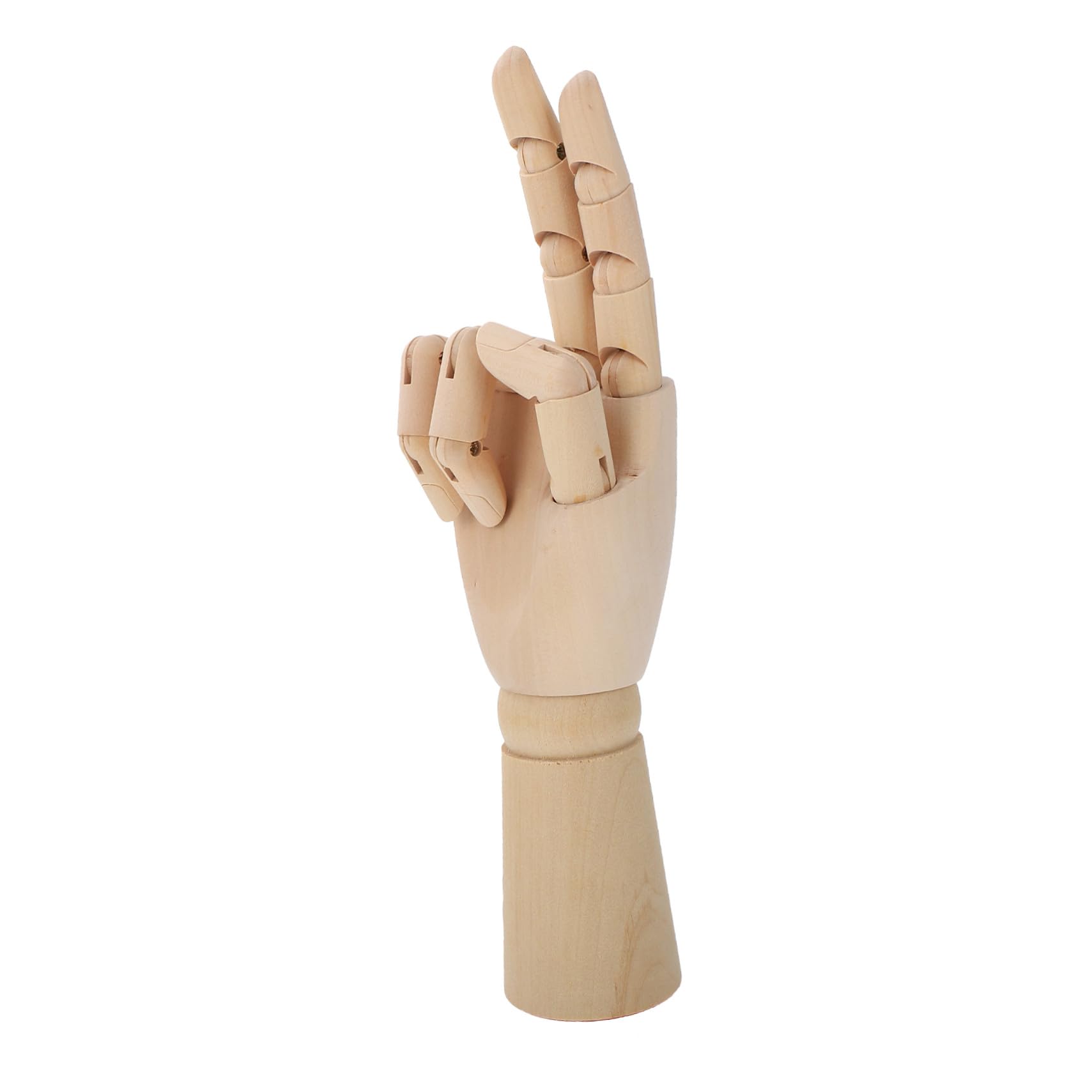 Holz handmodell Gelenkig Beweglich Künstler Zeichenpuppe Skizzieren Übungshand Nageldesign Dekoration Schreibtisch Ornament Geschenk für Künstler