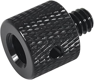 BGNing Aluminum Camera Screw Adapter Thread Universal Camera Conversion Screw 1/4 to M4 M8 M10 Male Female Screw Tripod Monopod Mount Adapter Photography Accessories (1 4 Male to M10 F)