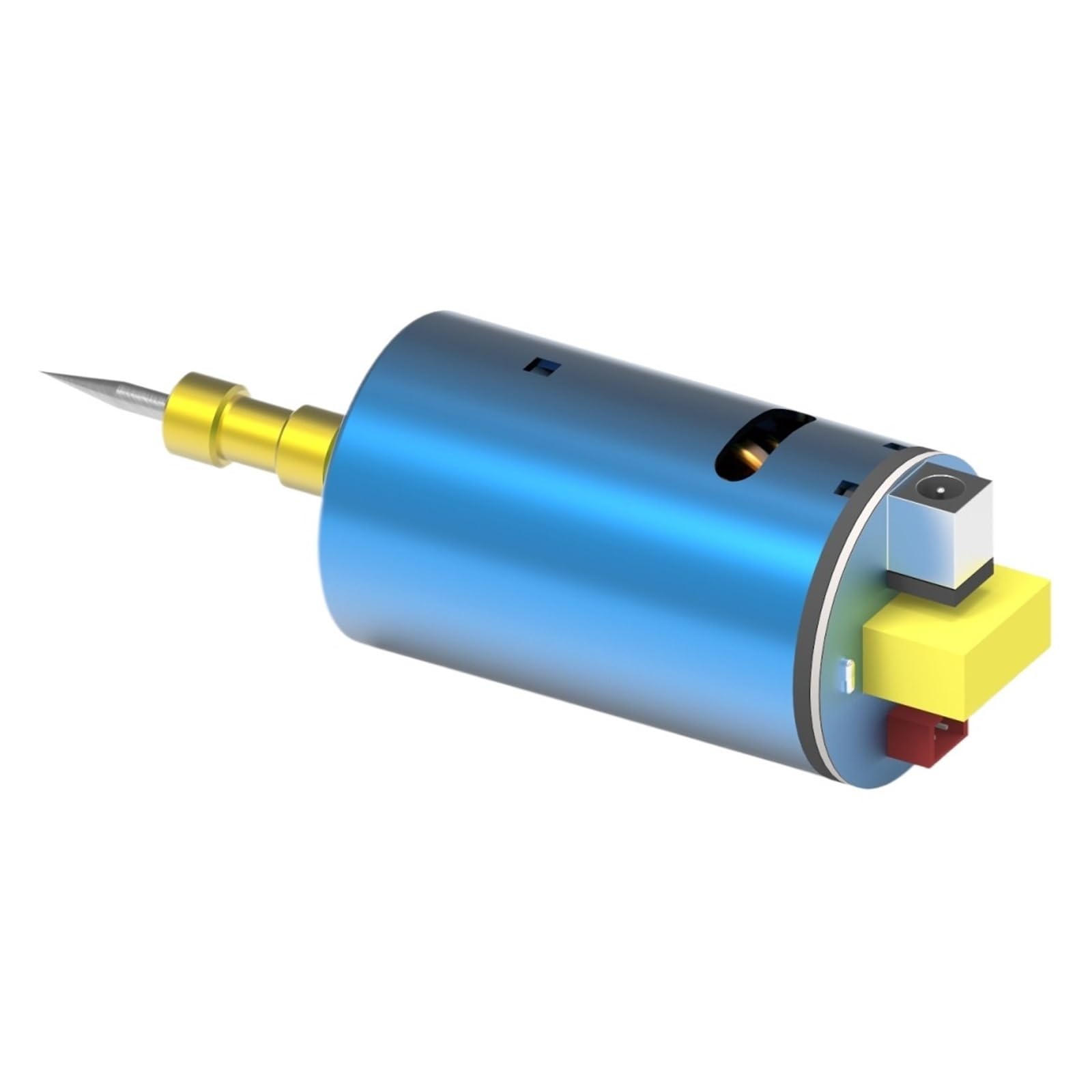 555 Parti di Ricambio del Motore Mandrino 12V for Macchina for Incidere CNC Precisione Efficienza(with Milling Cutter)