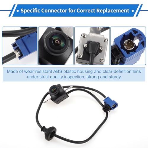 Image of 1 Pcs Rear View Camera for Tesla Model S Model x 2017-2023 License Plate Park Assist Camera Backup Reverse Camera Replace No.1061269-00-C