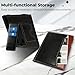 E NET-CASE Case for Remarkable 2 Tablet 10.3 inch (2020 Released) - New Business Design Upgraded Leather Cover for Remarkable 2 Digital Paper with Stand & Pen Holder (Black&Brown)