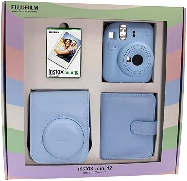 Fujifilm Instax Mini 12 Camera Bundle Box BLUE