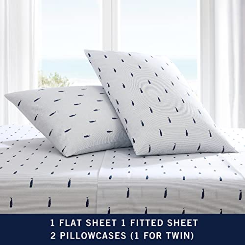 Drap Nautica King Whale Stripe solution literie douce - 6