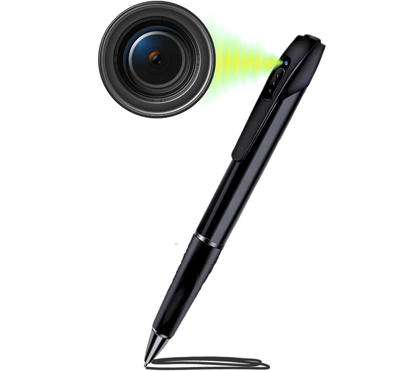 1080P Body Camera Pen [Upgraded 2026] – Body Cam with HD Video or Picture Taking, SD Card Storage, and Manual Control for Privacy Compliance-image-32