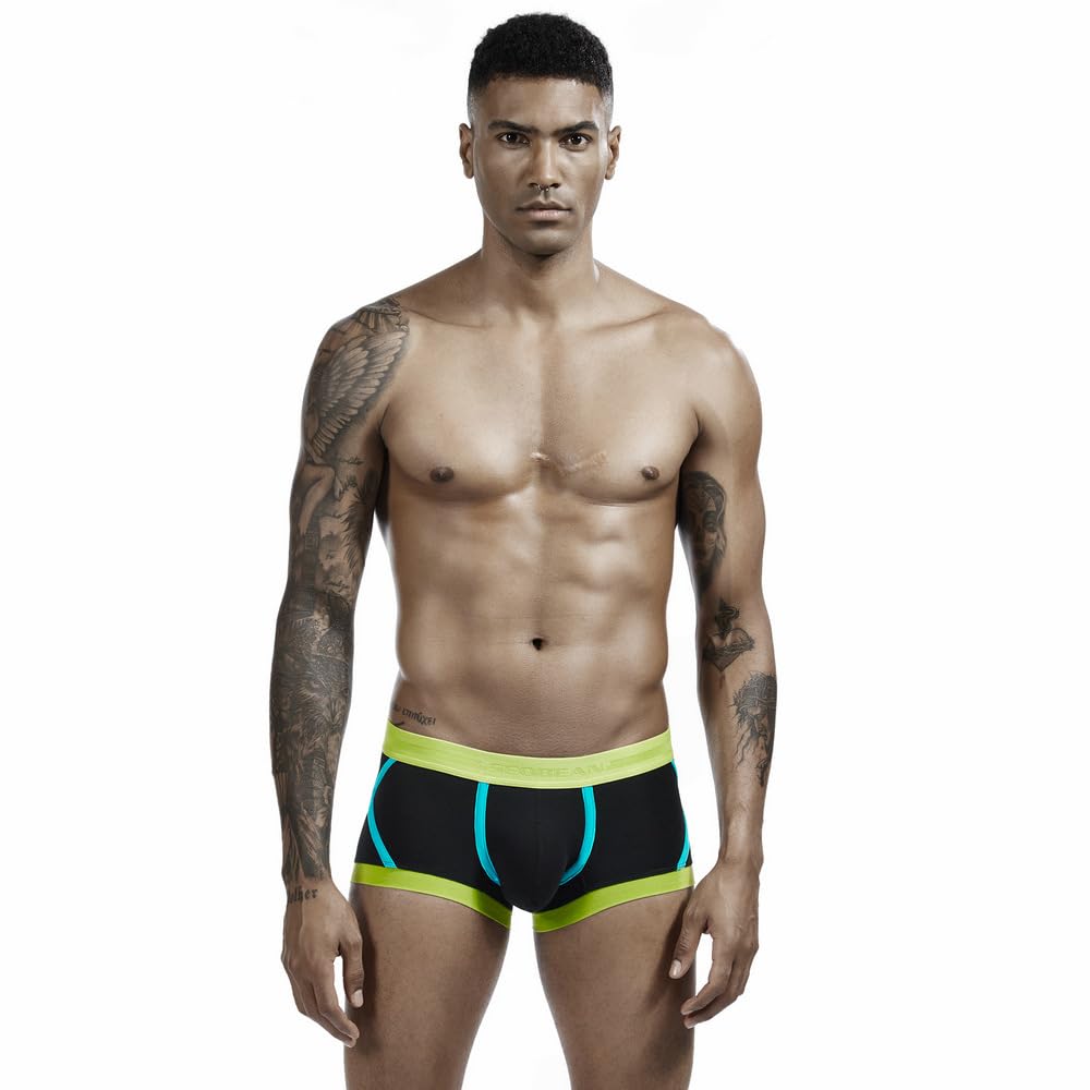 Contrast Piping Boxer Men Underwear Thongs Frenchie Anti Bacterial, Colour Fresh, Moisture Wicking-image-16