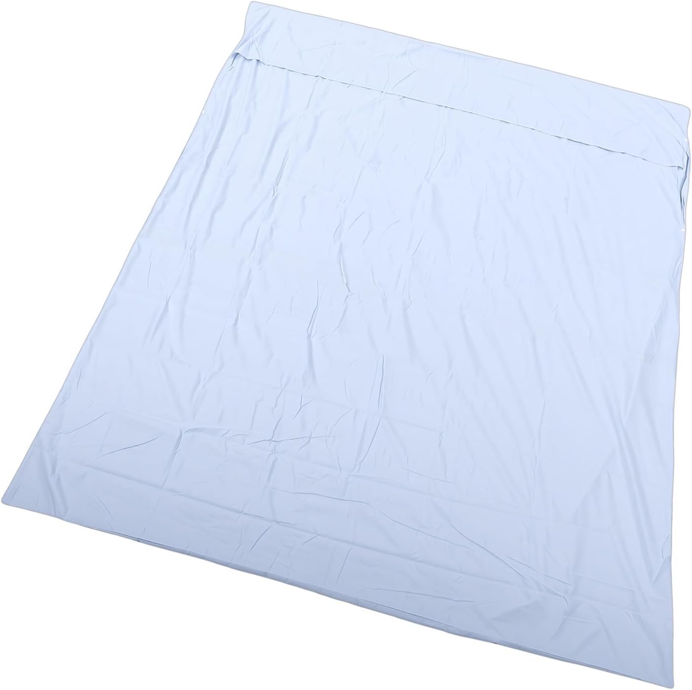 Pssopp Bedding Sets Liner, Washable Camping Sleep Sheet Travel Sleep Sack for Backpacking Hiking Hotel Travel Sleeping Bag Sleeping Bag Liner (Light Blue)