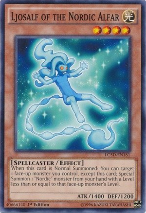 Yu-Gi-Oh! Card: Mara Of The Nordic Alfar (LC5D-EN188) - 1st Edition Common From Legendary Collection 5D's - View #6