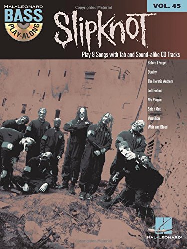 Bass Play-Along Vol.45 Slipknot + Cd