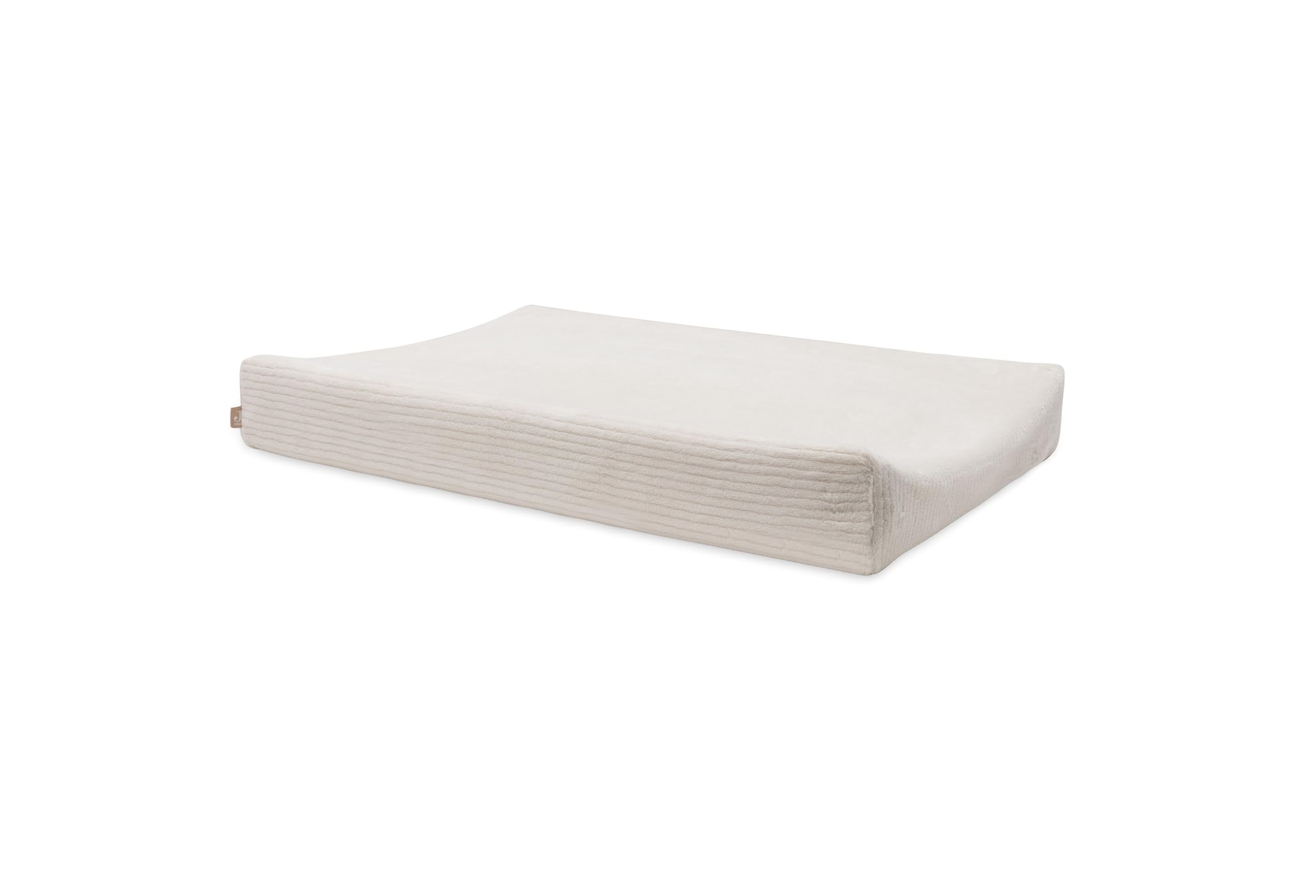 Jollein Cloudy Rib Changing Mat Cover – Oatmeal – 50x70cm – Oeko-TEX Certified – Changing Pad Cover