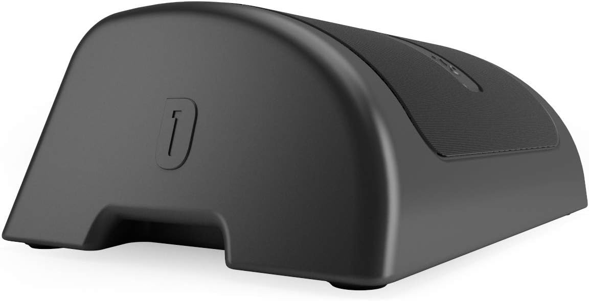 Multitask hands free while you stretch your calves for plantar fasciitis, foot pain, Achilles tendinitis, and more. Made in the USA. (Black)