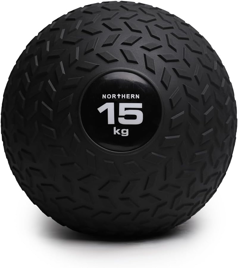 Fashion Thirsty NORTHERN Tyre Tread Fitness Slam Ball, No Bounce Medicine Ball, Heavy Duty Rubber, Strength Training, Core, Gym & Home Workout, Bootcamp, MMA, Boxing, 3KG, 5KG, 10KG, 15KG, 20KG, 25KG