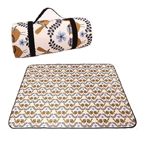 Tapis de pique-nique imperméable et épais avec couverture de couchage