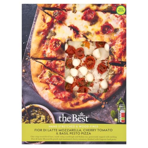 Morrisons The Best Margherita & Pesto Pizza 485g