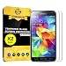 [2 Pack] Samsung Galaxy S5 Screen Protector, Nearpow® [Tempered Glass] Screen Protector with [9H Hardness] [Crystal Clear] [Easy Bubble-Free Installation] [Scratch Resist]