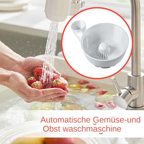 Colanders & Food - Colanders & Food Sieben | Cestello per il lavaggio | Filtro multiuso per la conservazione degli alimenti | Colander portatile - immagine 4