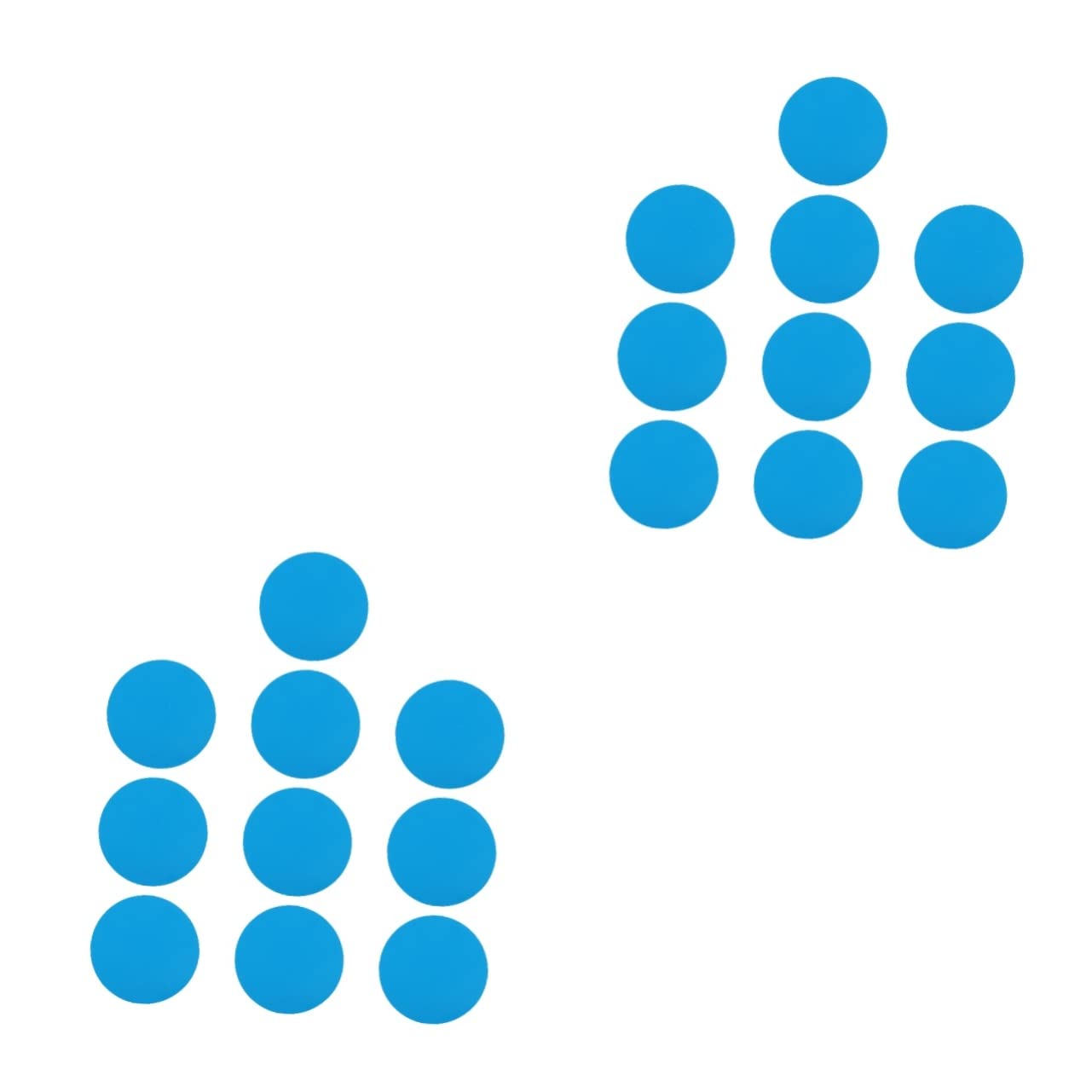 Alipis 2sets Bathing Suit Patch Waterproof PVC Repair Sticker for Inflatables Swimwear 10pcs*2