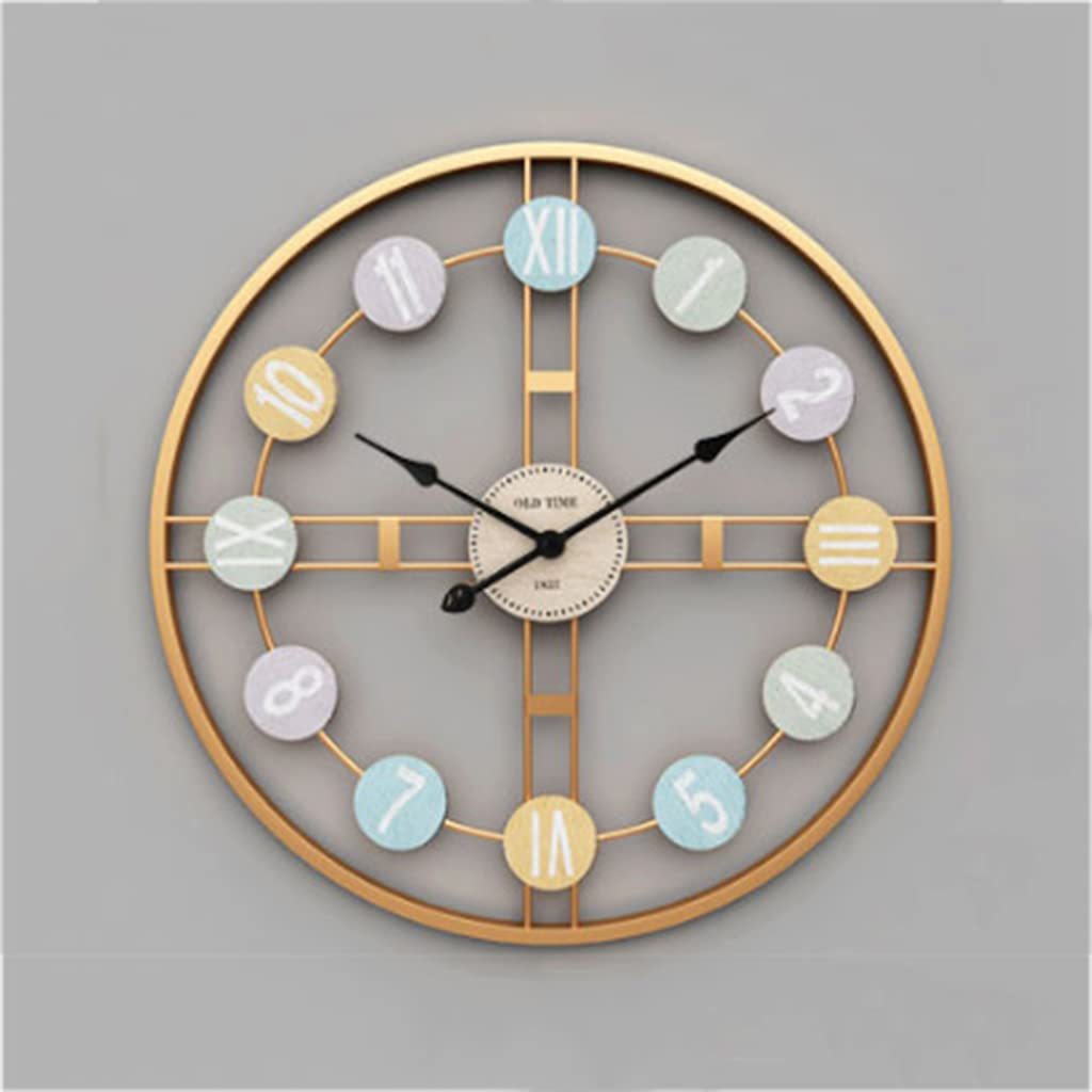 Amazon Co Jp 壁掛け時計 インテリア時計 ローマ数字 古典的 掛け時計 静音 壁掛け 時計 お洒落 オシャレ インテリア 掛け時計 装飾 リビングルームの装飾 D 80cm ホーム キッチン