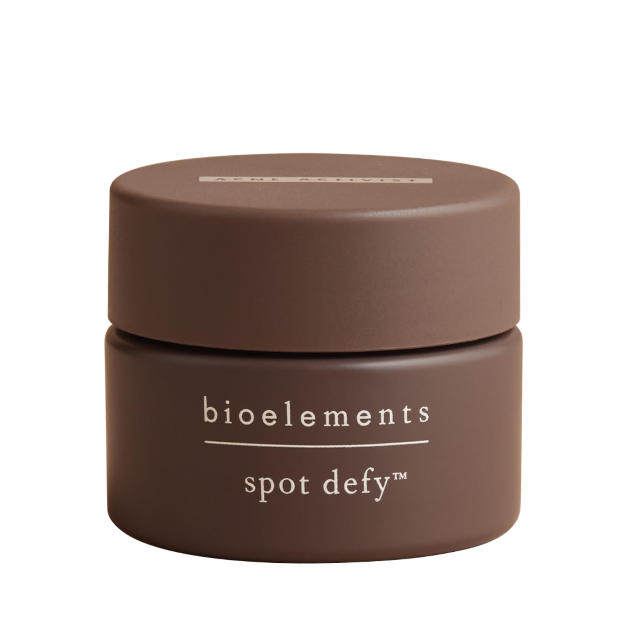 Bioelements Spot Defy - 0.5 fl oz - 5% Sulfur Overnight Acne Spot Treatment to Clear Active Blemishes - Vegan, Gluten Free - Never Tested on Animals