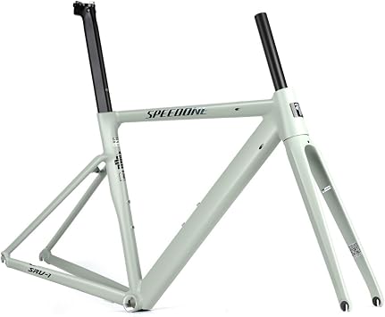 700C Road Bike Frame Set 50cm 52cm Braking Wind Racing Frame Aluminum Alloy Rim Brake Frame 100/135mm QR BSA BB68mm Carbon Fiber Rigid Fork Internal Routing