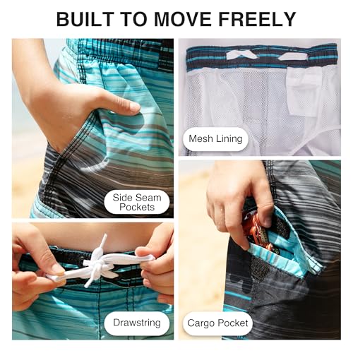 Image of Kanu Surf Big Boys' Hydroflex Boardshort