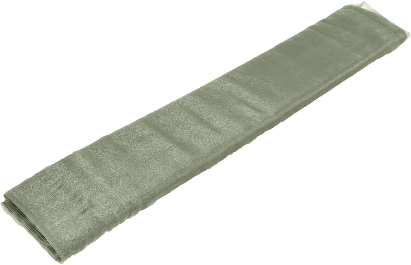 Efavormart 54" x 10 Yards Chiffon Fabric Wedding Fabric for Wedding Party Event Table Centerpieces Decoration Supply - Dusty Sage Green