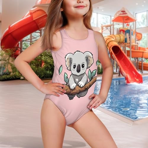 Image of JEOCODY Swimsuit for Girls One Piece Bathing Suit for Teens Crossback Hawaiian Beach Swimwear