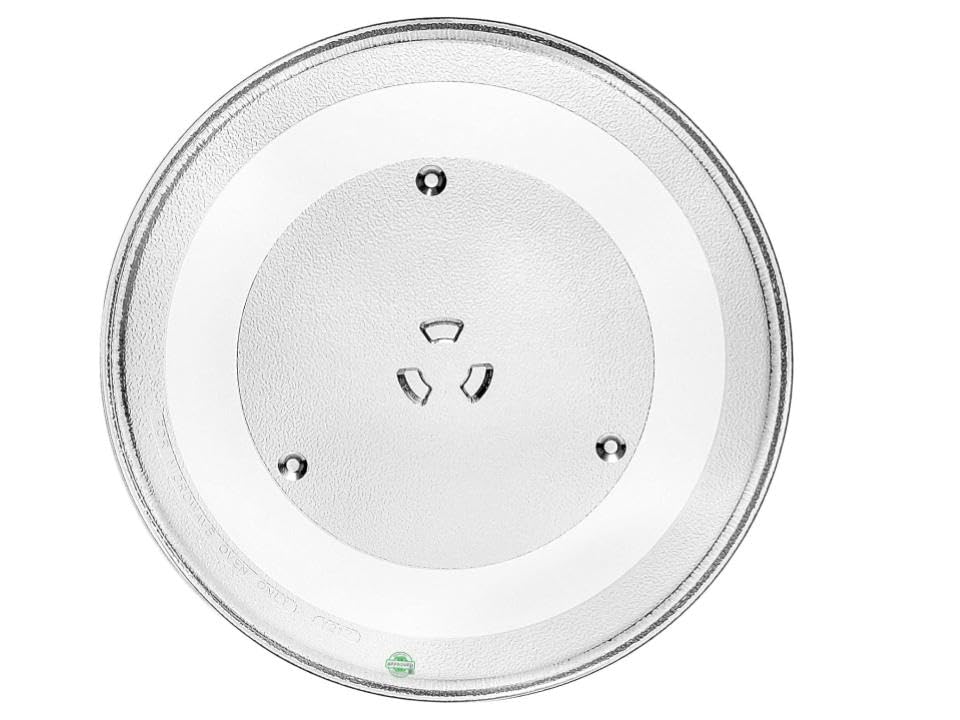 GSPUSA 947207, WB39X0078, WB39X78, WB49X10034 CKDX10034X compatible with GE, Hotpoint, Samsung Microwave Glass Turntable Tray fits old # 947207, WB39X0078, WB39X78, WB49X10034