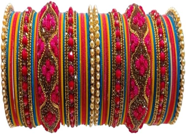Siril Fancy Sparkle Bangles Multi Colour | SFS-307