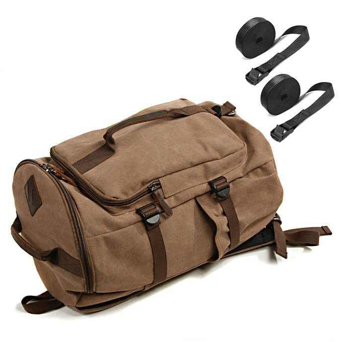 Motorcycle Roll Bag Craftride VG5 Tail Bag Vintage 30Ltr In Brown - View #6