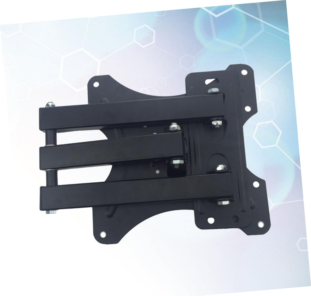 Universal 14-42 Inch Rotated Holder TV Wall Mount Bracket for Flat Panel LCD Displays Adjustable Space-Saving Design for TVs and Monitors