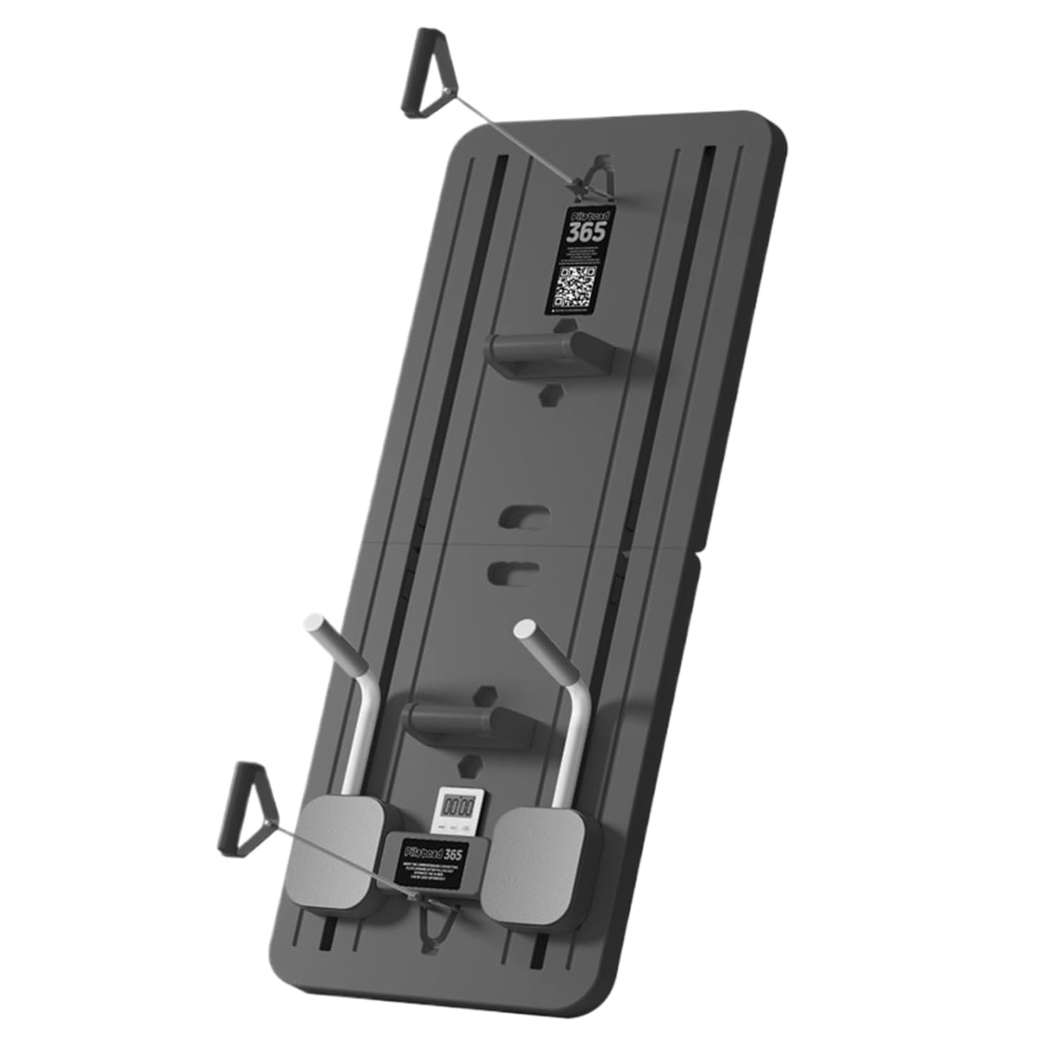 PYU Pilates Reformer Machine for Home Workout | Multifunctional Pilates Reformer Board with Ab Roller, Tension Rope & Push Accessories | Full Body Core Workout & Exercise Equipment for Men & Women