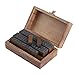 Alphabet Stamps 70 PCS Vintage Wooden Rubber Letter Number Alphabet Combination Letter Stamp Diary Ablum Wedding Letter Wood Rubber Stamp Set with Vintage Wooden Box Gift (Standard Writing)