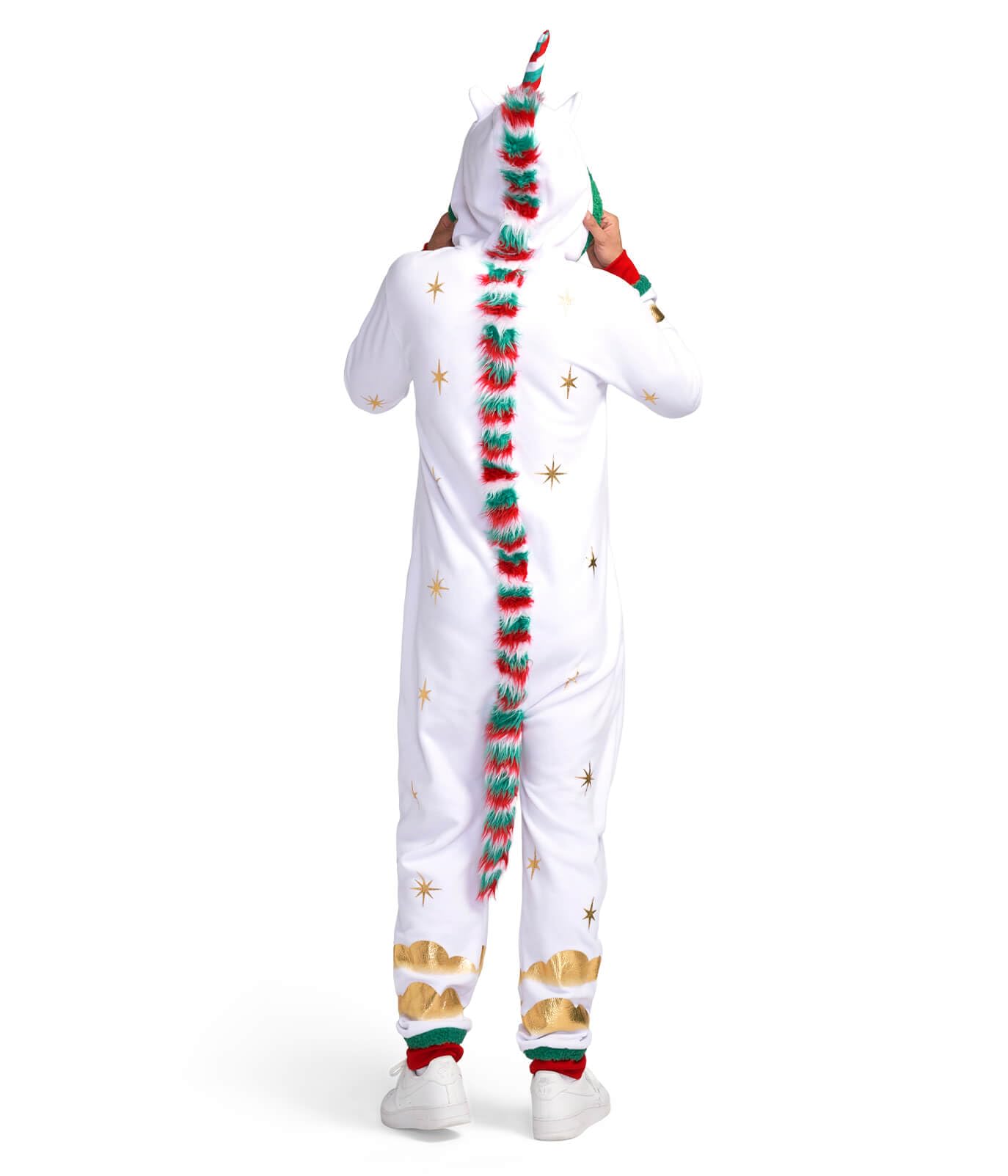 Tipsy Elves Mono de unicornio de fantasía festiva de Navidad para hombre