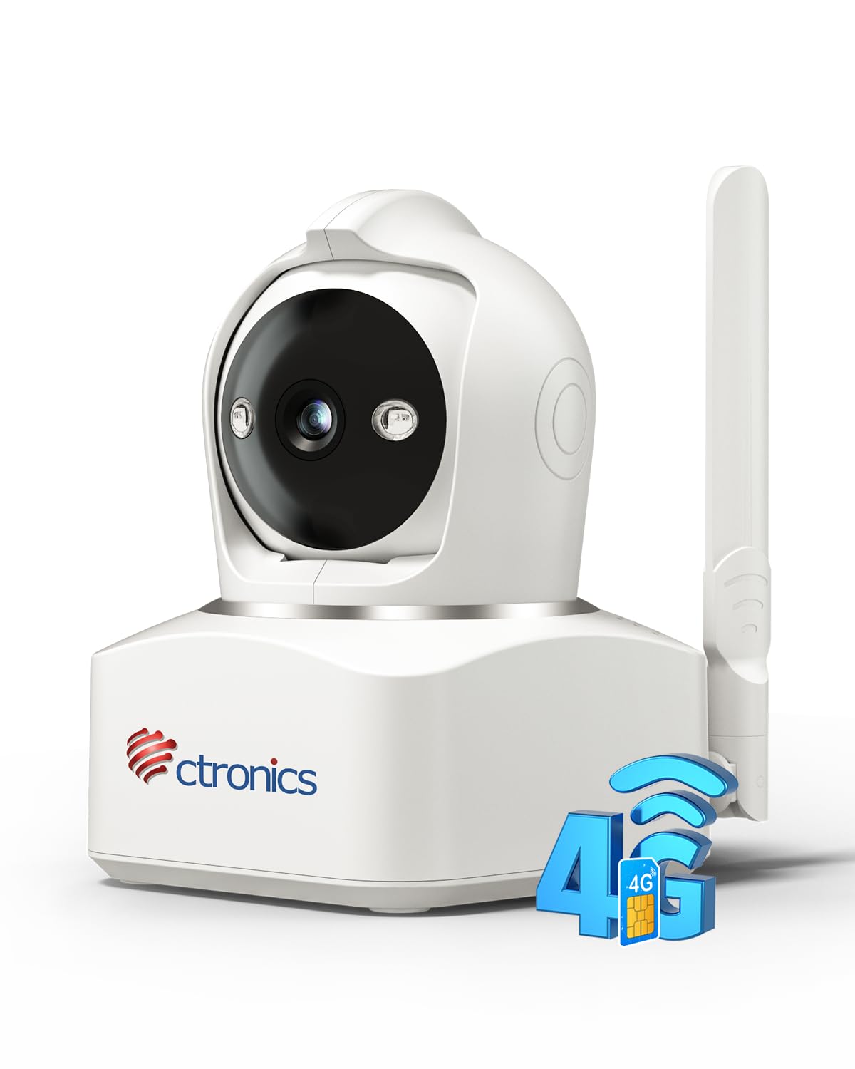 Ctronics 3G/4G LTE Telecamera Con Sim Videocamera Sorveglianza Visione Notturna - Foto 13