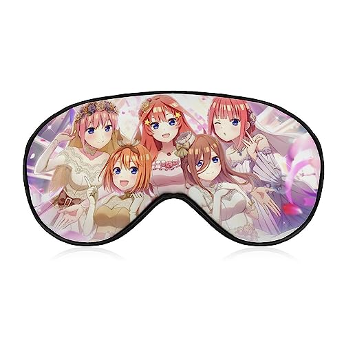 五等分の花嫁 アイマスク キャラクター アニメ アイマスク 睡眠用 かわいい 睡眠改善 遮光 柔らかい 眼精疲労 目元疲労回復 安眠マスク 圧迫感なし 子供 男女兼用 ギフト