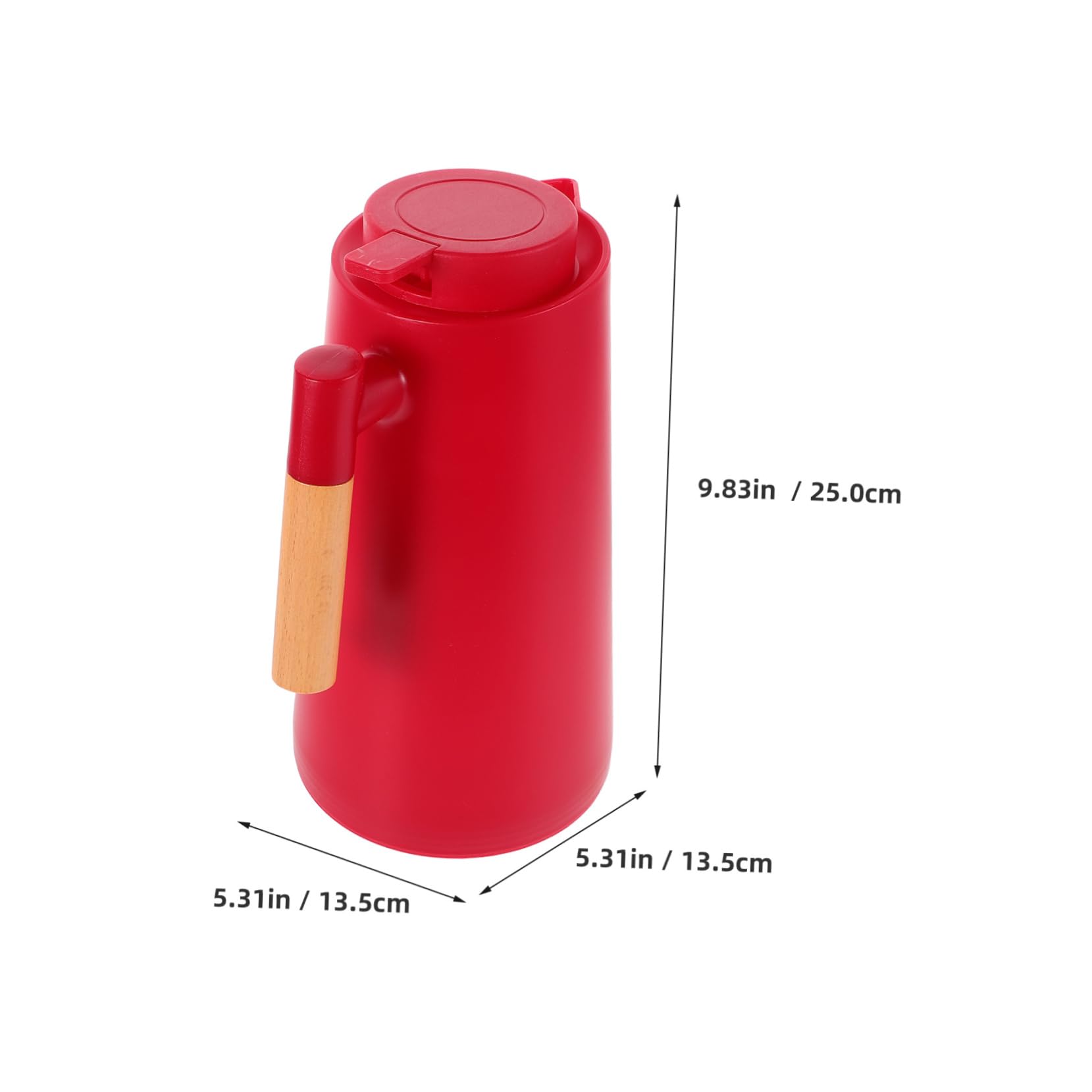 Unomor Nordic Style Insulated Flask Thermal Drink Dispenser Large Volume Pitcher Tea Pot Lid Beverage Containers for Cold Hot Drinks