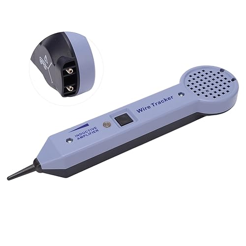 Miniatura 7 de Kit generador de tono, sonda de rastreo de tono 200EP, probador de circuito con indicador visual de sonido, amplificador inductivo generador de tono