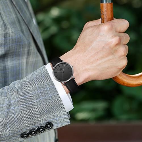 Image of LN LENQIN Mens Watches Waterproof Stainless Steel Watch for Men