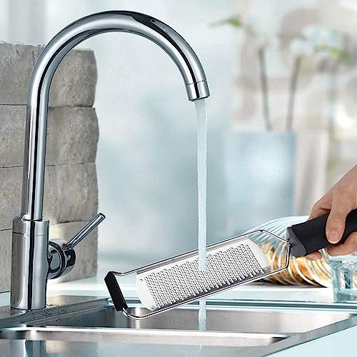 ISZW-Professional-Cheese-Graters-for-Kitchen-Stainless-Steel-Handheld-Metal-Lemon-Zester-Grater-With-Handle-For-Cheese-Chocolate-Spices-Kitchen-Gadgets-And-Tools-Soft-Grip-Handle-Black