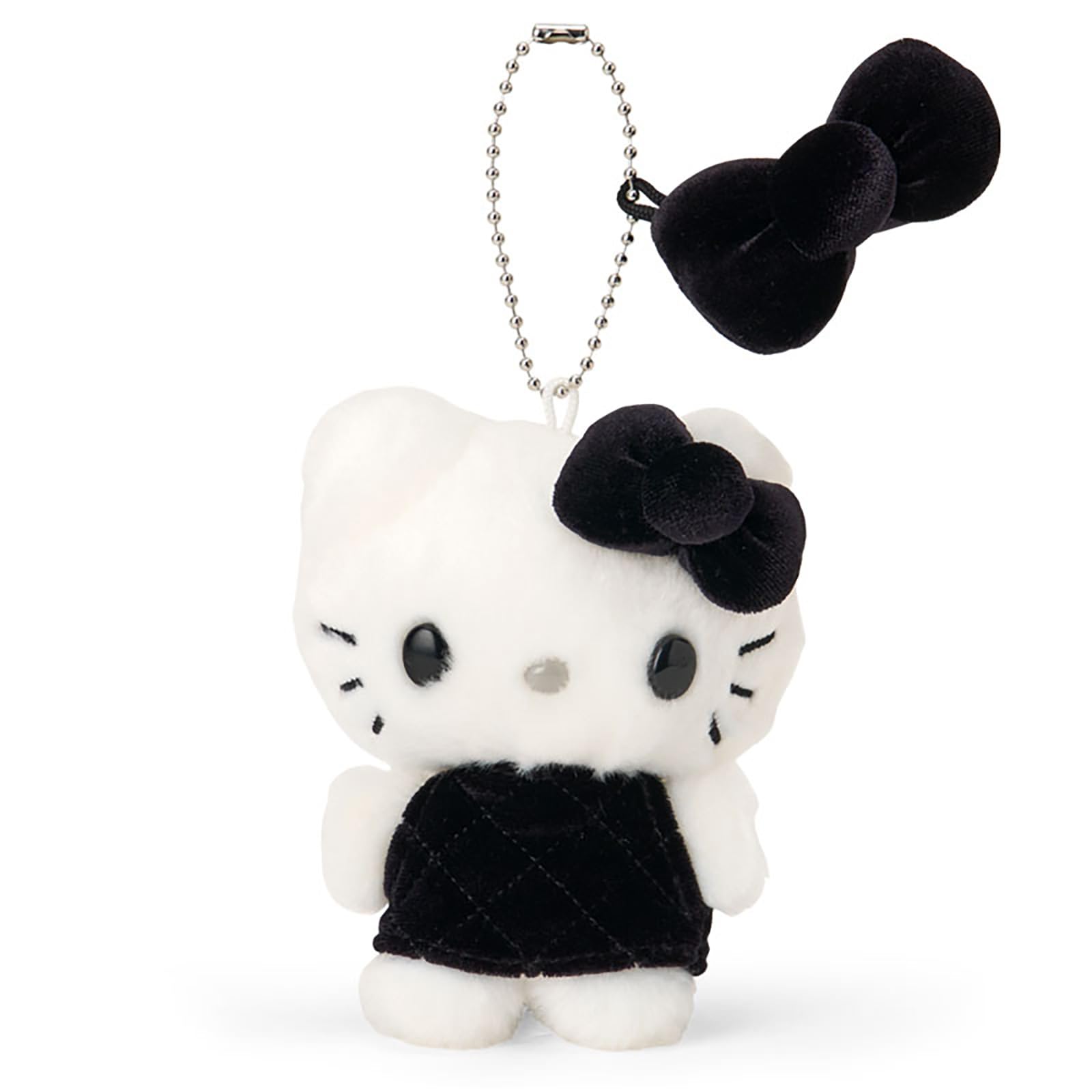 ハローキティ ミニチュアキルト5点セット ブラック Amazon | サンリオ(SANRIO) マスコットホルダー（ミニチュアキルト