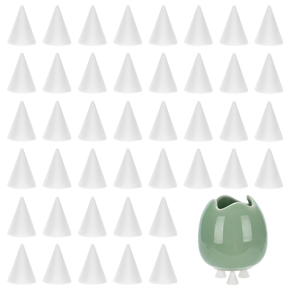 Clous mobiles pour poterie WEBEEDY x50 supports réfractaires 1.8x1.3cm