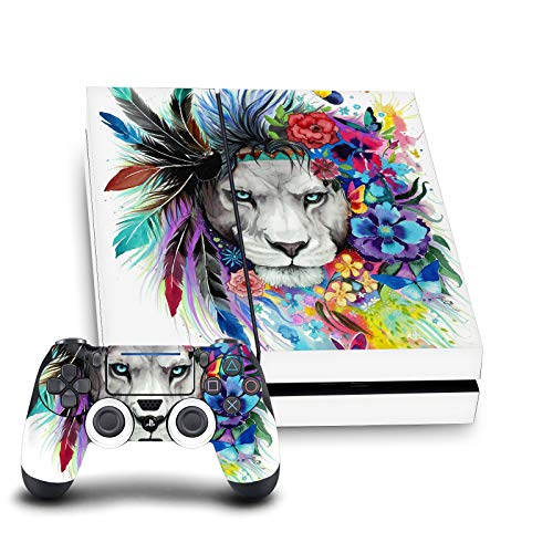 Skin PS4 Roi des lions pour masquer les rayures et relooker votre console