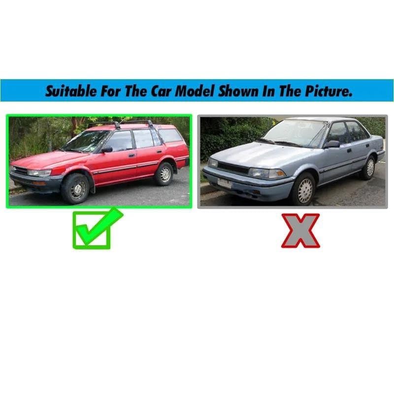 Guardabarros para Toyota Corolla E90 (1987-1992) sedán y hatchback 2