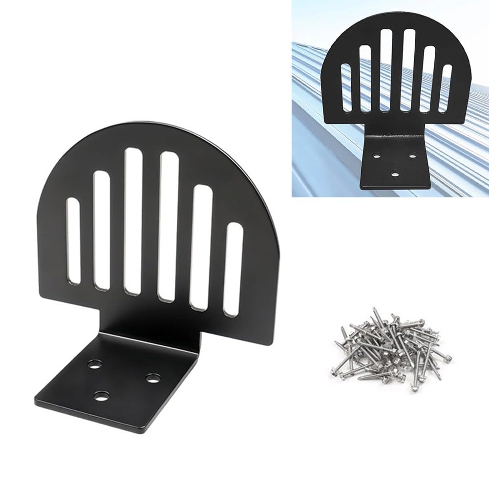 Protectores de nieve de techo de metal, sistema de retención de nieve, dispositivo antideslizante, evita la acumulación de nieve, diseño en forma de abanico, resistente al óxido, paquete